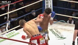 残り0秒、劇的KO決着！ 戦慄の右フックに「とてつもないパンチが入った」視聴者騒然