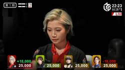 人気女流雀士が“悪女モード”を新搭載？強めメイクで対戦相手を威圧 ファン「顔つきが違う」「イケメン顔」／麻雀・Mリーグ