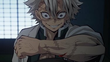 アニメ「鬼滅の刃」風柱の不死川実弥（声優・関智一）が血を晒す！ 第