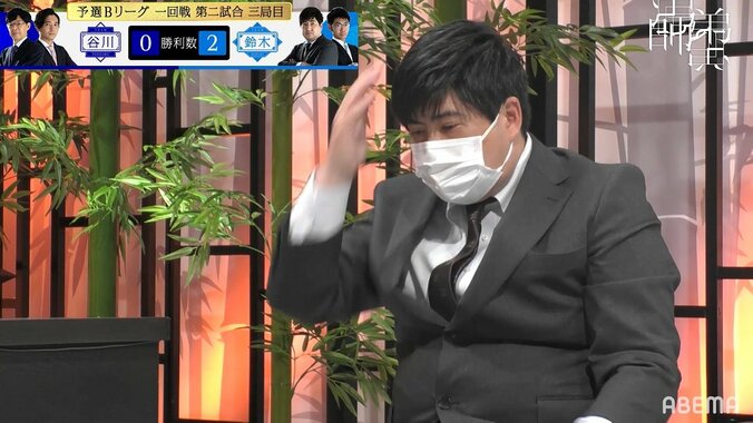 「あーっ！」「いやー、バカ」超早指しに悶える棋士が続出 ファン「どうしたｗ」「眼福」／将棋・ABEMA師弟トーナメント 2枚目