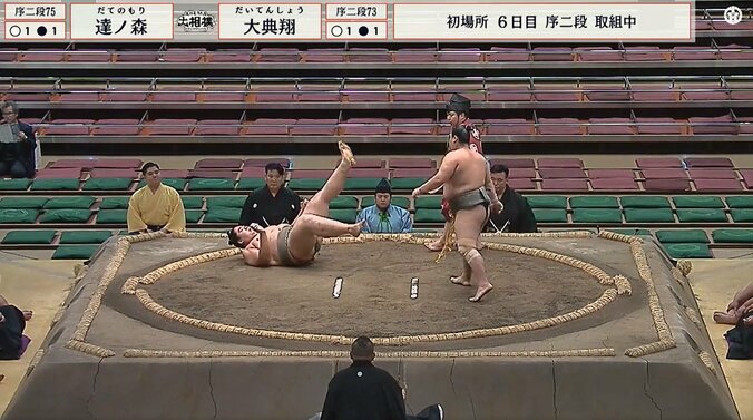 突如、崩れ落ちた達ノ森