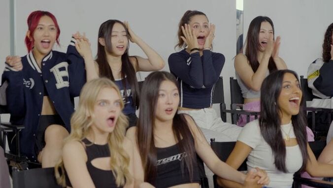 LE SSERAFFIM「ちょっと泣きそう」「鳥肌立った」ハイレベルすぎる多国籍な練習生たちの映像に衝撃、HYBE米オーディション 3枚目