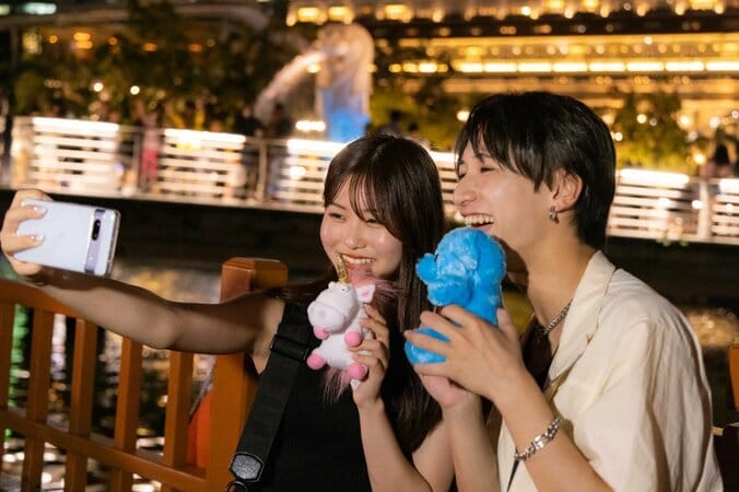 美男美女すぎる！人気JKモデルと爆モテ高3男子の夜の親密デートに見とれる視聴者続々、スタジオも絶賛「かわいい、かっこいい！」 4枚目