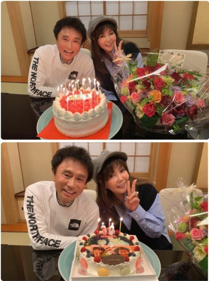 小川菜摘、夫・浜田雅功との結婚30周年プレゼントに感激「嬉しい！！！！！！」 1枚目