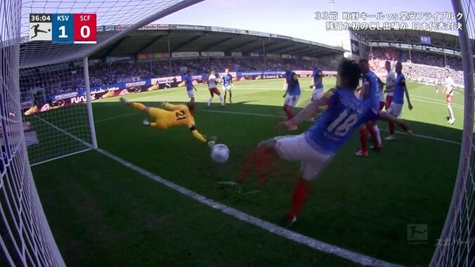 まじかよ！町野修斗、ゴールライン上の“1点ものディフェンス”に称賛「忍法神クリア」「英雄」あわや失点の危機を救った奇跡のクリアキックの瞬間 2枚目
