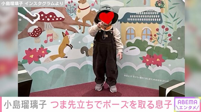 小島瑠璃子の息子