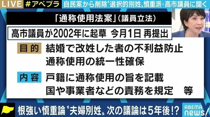 18年前に消えた「通称使用法案」を再提出…“慎重派”高市早苗氏に聞く「選択的夫婦別姓」 7枚目