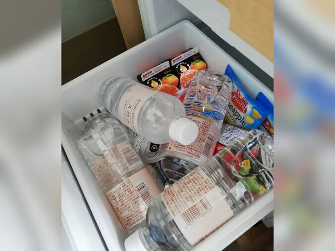 【画像】買いだめした食料