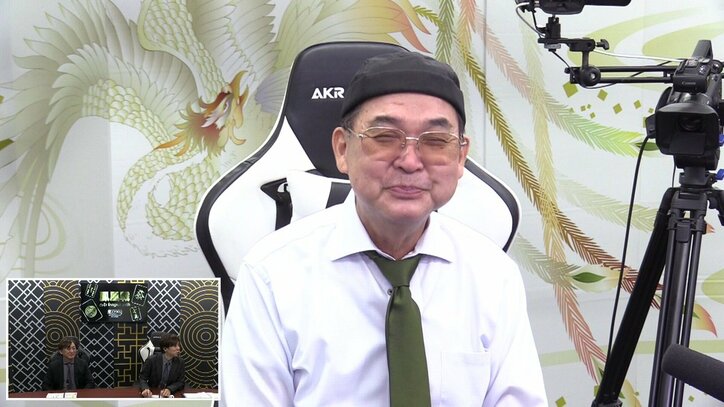 健在どころかめちゃ強い！沢崎誠、1人浮きの卓内トップ トータル暫定5位まで浮上／麻雀・鳳凰戦A1リーグ