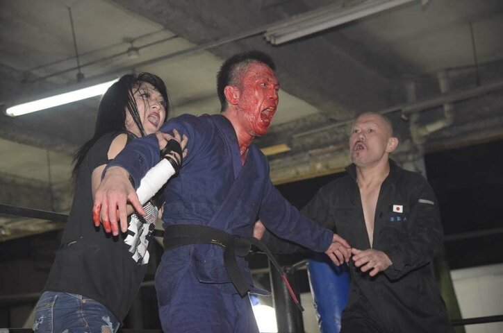 「爆破ふざけんな」青木真也、“特別な存在”と「絵になる」真剣勝負