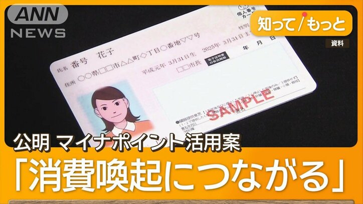 経済対策に公明「マイナポイント」提案　補正予算案、今国会提出見送りへ