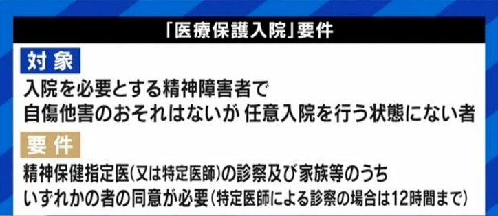 患者と家族の関係性にも影響? 日本が突出して多い精神科の「医療保護入院」「身体拘束」