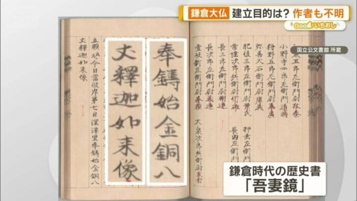 歴史書「吾妻鏡」