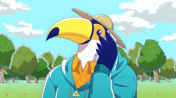 アニメ アフリカのサラリーマン 楽しいbbqが殺傷ハムスターによって 第11話先行カット解禁 ニュース Abema Times