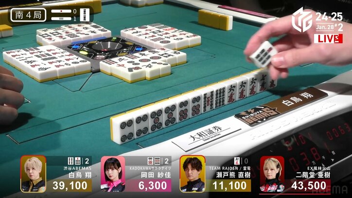 白鳥翔の手さばき