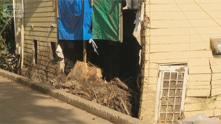 「なぜうちの裏側だけ」台風25号による土砂崩れで妻を亡くした男性が原因究明求める