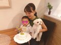 保田圭、息子の1歳半を手作りケーキでお祝い「やっぱり嬉しいなぁ」