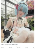 「レムちゃん天使だ」「可愛すぎです」再現度がスゴイ！『リゼロ』レムのコスプレに称賛