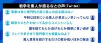「ストーリーありきの番組も」「専門家に見える素人がキケン」テレビのウクライナ報道に相次ぐ批判