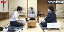 藤井聡太棋聖、無傷の3連勝に向け現在優勢 鈴木大介九段と夜戦に突入／将棋・順位戦B級2組