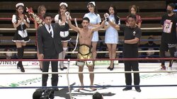 “長距離砲”炸裂からKOで伝統のベルト奪取！ 璃明武、Krushらしさ全開のトーナメント優勝