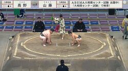 体重76キロ細マッチョが体重差2倍強の巨漢力士に執念の逆転劇「細くても勝てる！」相撲ファン興奮