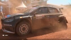 嘘だろ…世界ラリーで車軸が脱落！ “タイヤじゃなくて丸ごと”の衝撃光景に現地実況も驚愕「本当に激しい着地」