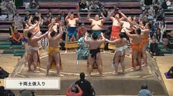 人気力士の「渋すぎる」化粧まわしが話題 初場所でファンの目を楽しませた土俵入りでの一コマ