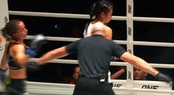 モデル女子ファイター、試合中の“不可解”行動が波紋！ 「笑えてない」「何があった？」驚きと心配の声相次ぐ