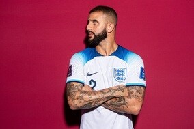 英代表DFウォーカー、初戦のイラン戦は欠場…第2戦アメリカ戦での復帰を目指す