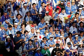 【W杯】日本戦のスタンドでちらり　「アーニャ見っけ！」「アーニャが日本を応援」とネット騒然
