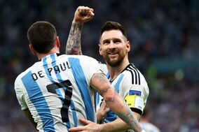 【W杯】メッシのスルーパスが炸裂　先制ゴールで“ホーム状態”のアルゼンチンファンが大歓喜