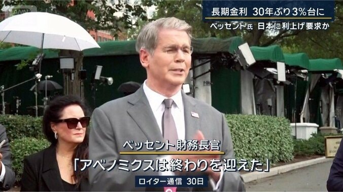 ベッセント財務長官