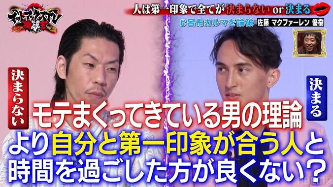 「自分の主張は間違ってない」佐藤マクファーレン優樹、呂布カルマにディベートで完全敗北するも自信の表情 2枚目