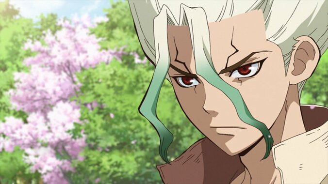 アニメ「Ｄｒ．ＳＴＯＮＥ」第3話あらすじ＆先行カット解禁！ 獅子王司が千空たちに迫る！！ 8枚目