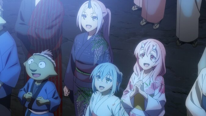 アニメ「転スラ日記」夏といえば浴衣に盆踊り、そして花火!第5話あらすじ&先行カット公開 5枚目