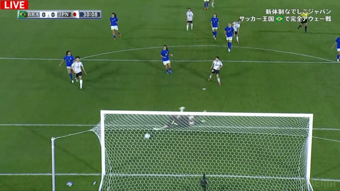 ブラジル女子を翻弄！ なでしこ20歳新星、好守備→超連携攻撃で決定機「松窪真心がブルーノ・フェルナンデスすぎる」「めちゃくちゃ良い仕事」 2枚目