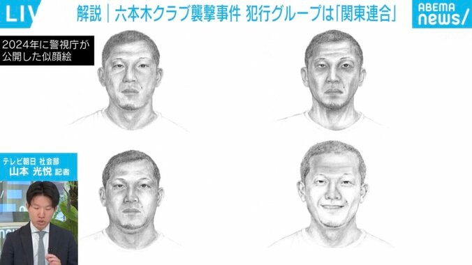 経年変化を推定して見立容疑者の似顔絵