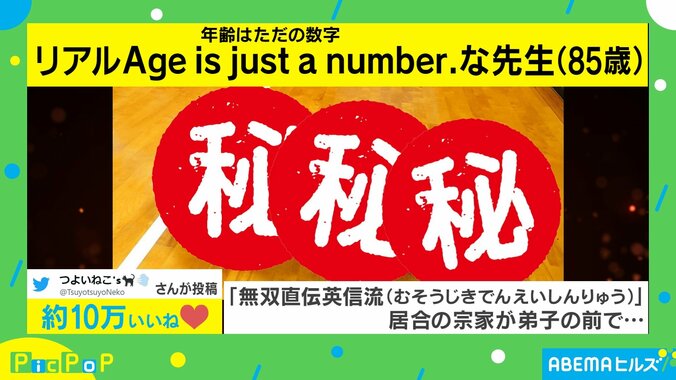 体幹が尋常ではない!? 85歳の居合の先生が魅せる“離れ業”に驚きの声「年齢はただの数字」 1枚目