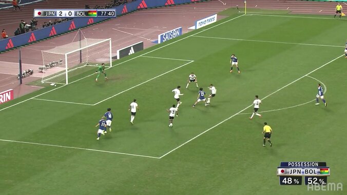 「鳥肌」「次元が違う」中村敬斗、一瞬で相手DFを翻弄→股下を撃ち抜く超絶ゴラッソ「何度見返しても凄い」衝撃の“足裏フェイント”にSNS沸騰 3枚目