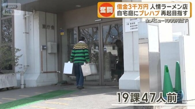 19の課から47人前の注文が