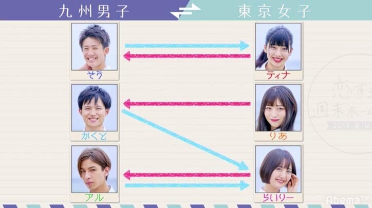 アルに春到来！？らいりーとの恋が急展開『恋ステ』#2九州男子×東京女子編