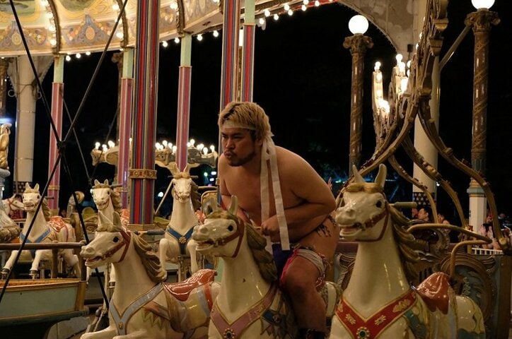 赤井沙希の「死亡確認」 DDT路上プロレス・塊!!男色塾、やりすぎくらいがちょうどイイ!