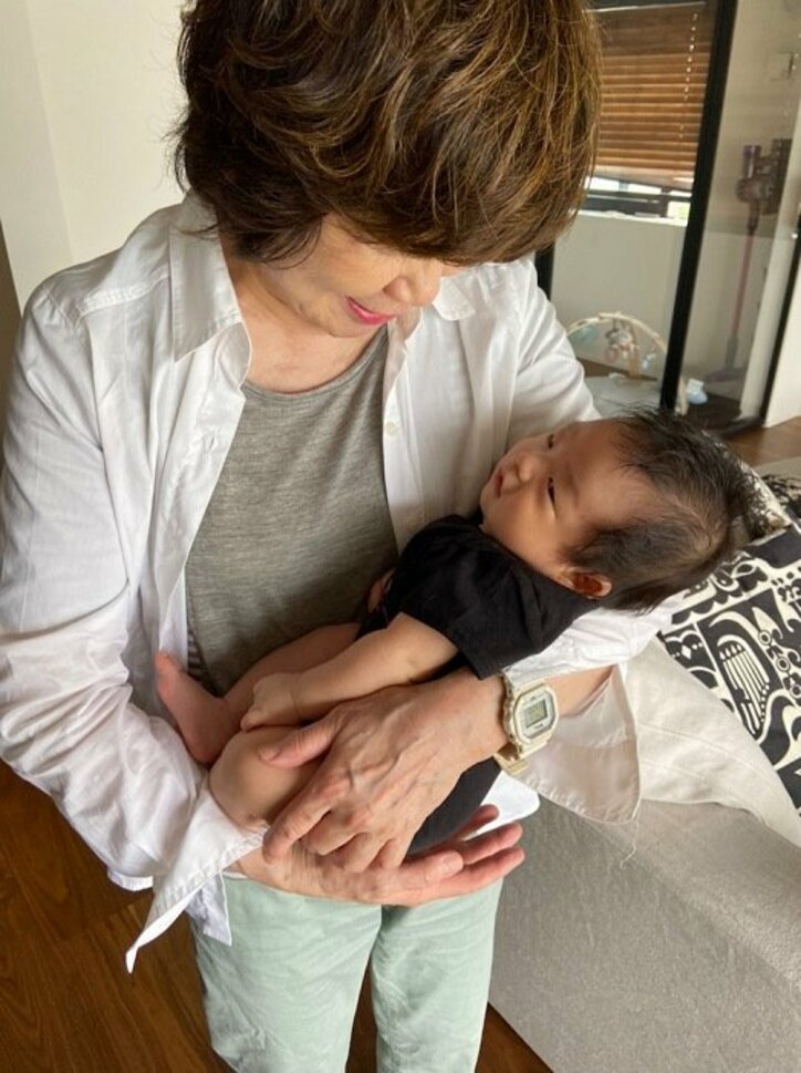 あいのり・桃の母、娘からの“ヘルプ要請”を受け孫と留守番「心強い」「理想のお母さん」の声