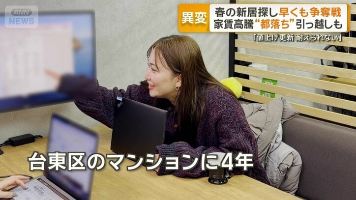 物件探しを始めた女性