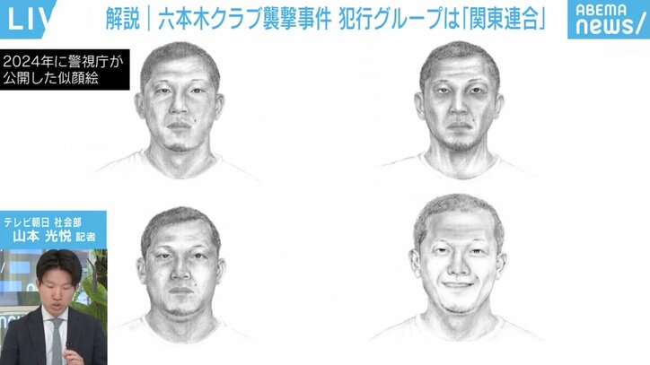 経年変化を推定して見立容疑者の似顔絵