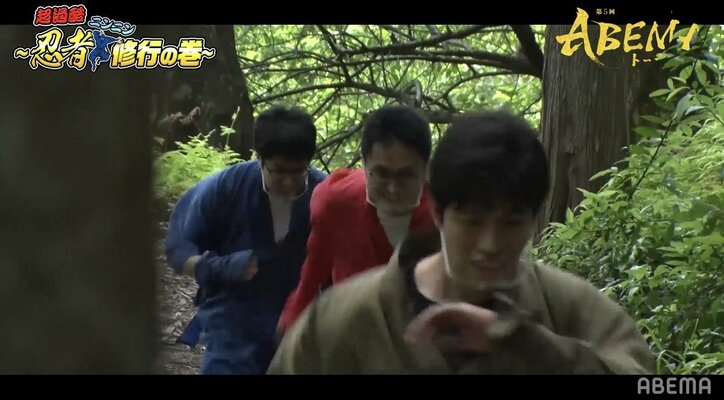 チーム稲葉、本格忍者修行に挑戦 元気印・服部慎一郎四段「ニンニン!優勝目指すでござる!」/将棋・ABEMAトーナメント