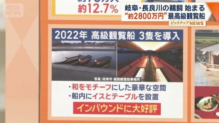 3隻の高級観覧船を導入