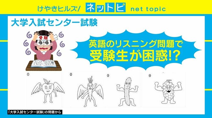 センター試験に登場した 謎キャラ が話題 Snsではアレンジ投稿相次ぐ 国内 Abema Times