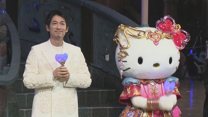 ディーン・フジオカとキティちゃん